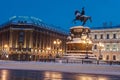 Equestrian statue of Russian Tsar Nicholas I