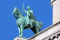 Equestrian Statue of Saint Louis Royalty Free Stock Photo