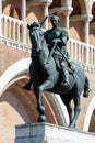 Equestrian statue of the Venetian general Gattamelata in Padua,