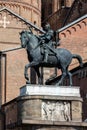 Equestrian statue of the Venetian general Gattamelata in Padua,
