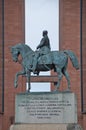 Equestrian Statue of Viscount Combermere, the prominent military Royalty Free Stock Photo