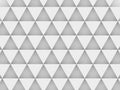 Equilateral triangles - white abstract background