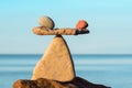 Equilibrate of stones Royalty Free Stock Photo