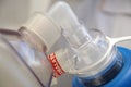 The equipment for artificial respiration Royalty Free Stock Photo