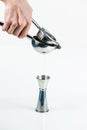 Equipment for bartenders. Royalty Free Stock Photo