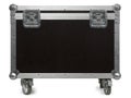 Equipment flight case with wheels