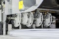 The equipment for a press in a modern printing house Royalty Free Stock Photo