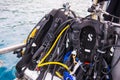 Equipment for scuba diving