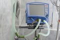 Equipment for ventilation of patient in operating Royalty Free Stock Photo