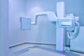 Equipment X-ray equipment in modern hospital. Modern x-ray machine and Computerized Axial Tomography scanning in hospital. X-ray r Royalty Free Stock Photo