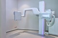 Equipment X-ray equipment in modern hospital. Modern x-ray machine and Computerized Axial Tomography scanning in hospital. X-ray r Royalty Free Stock Photo