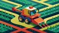 Equipped with advanced mapping technology the g harvester is able to navigate the complex maze of vines and avoid any