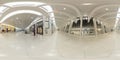 360 equirectangular photo interior of the Westfield World Trade Center Oculus Center