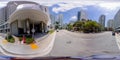 360 equirectangular photo Miami Brickell Panorama Tower entrance