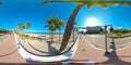 360 equirectangular spherical photo Fort Lauderdale Beach FL