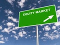 Equity market traffic sign
