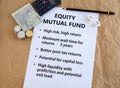 Equity Mutual Fund Investment in Indian Rupees