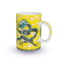 Eramic chinese dragon pattern tea mug