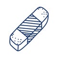 eraser school doodle icon