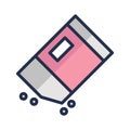 Eraser Vector icon which can easily modify or edit Royalty Free Stock Photo
