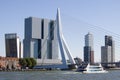 Erasmus Bridge, Rotterdam Royalty Free Stock Photo