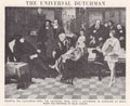 Vintage illustration of The Universal Dutchman Royalty Free Stock Photo