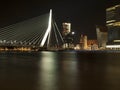 Erasmusbridge Royalty Free Stock Photo