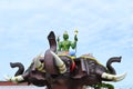 Erawan museum Royalty Free Stock Photo