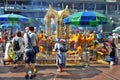 Erawan Shrine in Bangkok Royalty Free Stock Photo