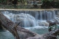 Erawan water falls in Kanchanaburi Province Thailand