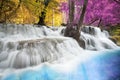 Erawan Waterfall Royalty Free Stock Photo