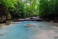 Erawan Waterfall,beautiful waterfal in Thailand