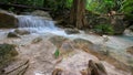 Erawan Waterfall dolly shot, Kanchanaburi, Thailand