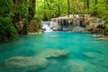 Erawan Waterfall, Kanchanaburi, Thailand Royalty Free Stock Photo