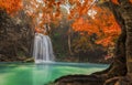 Erawan Waterfall Royalty Free Stock Photo