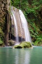 Erawan Waterfalls Thailand fairy atmosphere