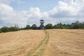 Erbenova vyhlidka lookout tower watch nature field, Usti Labem