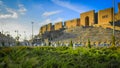 Erbil citadel in downtown Erbil - Hawler Royalty Free Stock Photo