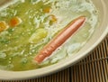 German Erbsensuppe Royalty Free Stock Photo