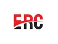 ERC Letter Initial Logo Design Vector Illustration Royalty Free Stock Photo