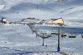 People skiing at Mount Erciyes ski area