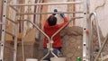 Herculaneum - Restorer at the College of the Augustales