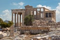 Erechteion Acropolis Athens Greece Royalty Free Stock Photo