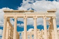 Erechtheion in Acropolis, Athens - Greece Royalty Free Stock Photo