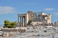 Erechtheion over the Acropolis of Athens