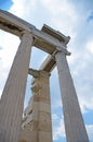 Erechtheion at Parthenon Athens Royalty Free Stock Photo