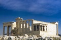 Erechtheion temple- Acropolis Royalty Free Stock Photo