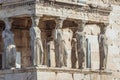 Erechtheion temple, Acropolis of Athens, Greece Royalty Free Stock Photo