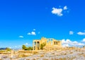 Erechtheion temple of Acropolis Royalty Free Stock Photo
