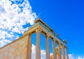 Erechtheion temple of Acropolis Royalty Free Stock Photo